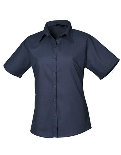 Women´s Poplin Short Sleeve Blouse
