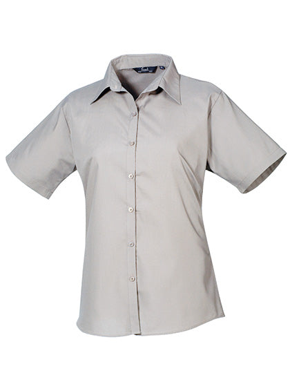Women´s Poplin Short Sleeve Blouse