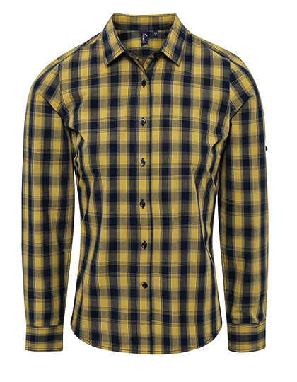 Women´s Mulligan Check Cotton Long Sleeve Shirt