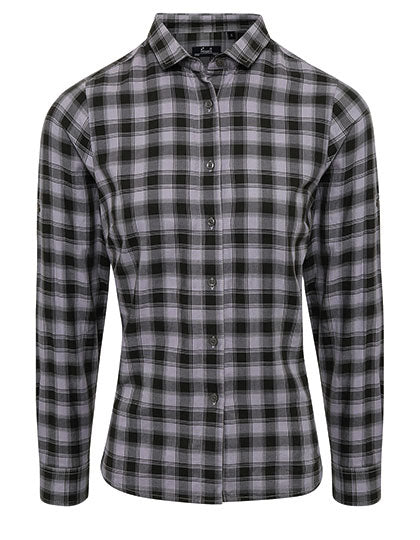 Women´s Mulligan Check Cotton Long Sleeve Shirt