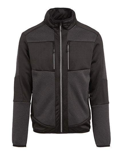 E-volve Unisex Knit Effect Stretch Midlayer Jacket