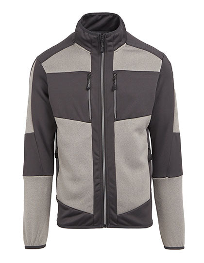 E-volve Unisex Knit Effect Stretch Midlayer Jacket