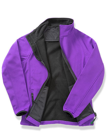 Men's Printable Softshell Jacket with Recycled Fleece Inner