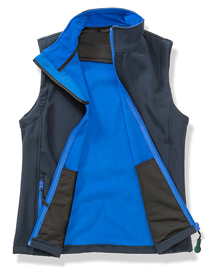 Women´s Printable Softshell Bodywarmer with Recycled Fleece Inner L-Shop