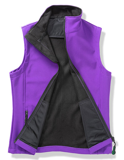 Women´s Printable Softshell Bodywarmer with Recycled Fleece Inner L-Shop
