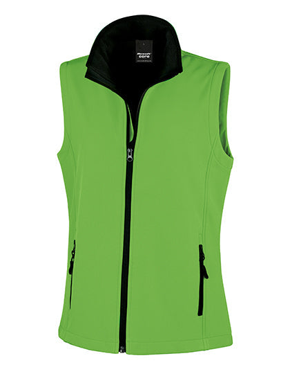 Women´s Printable Softshell Bodywarmer with Recycled Fleece Inner L-Shop