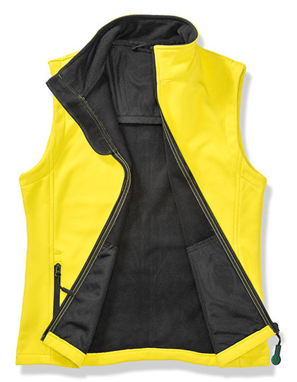 Women´s Printable Softshell Bodywarmer with Recycled Fleece Inner L-Shop
