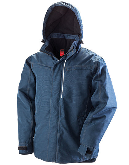 Denim Texture Rugged Jacket L-Shop