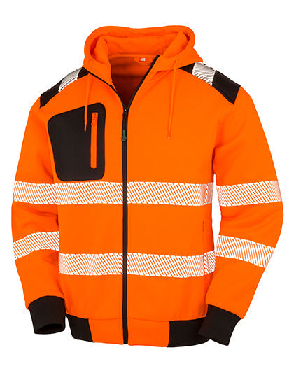 Recycled Zipped Safety Hoody L-Shop