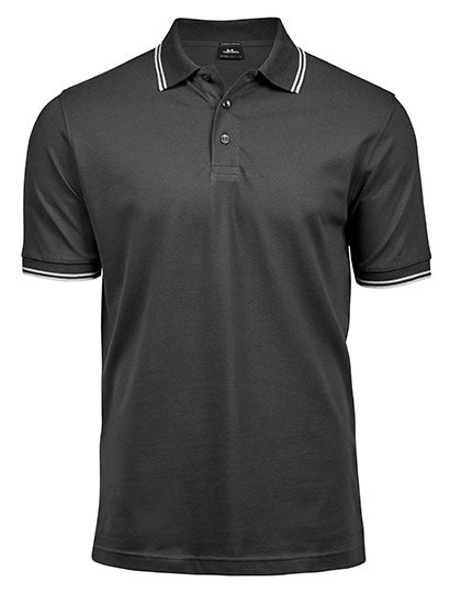 Men´s Luxury Stripe Stretch Polo L-Shop