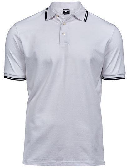 Men´s Luxury Stripe Stretch Polo L-Shop