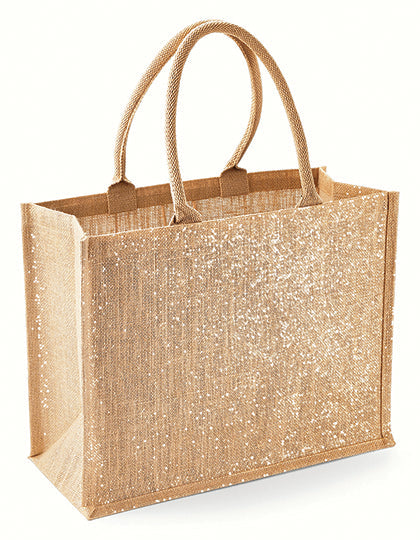 Shimmer Jute Shopper L-Shop