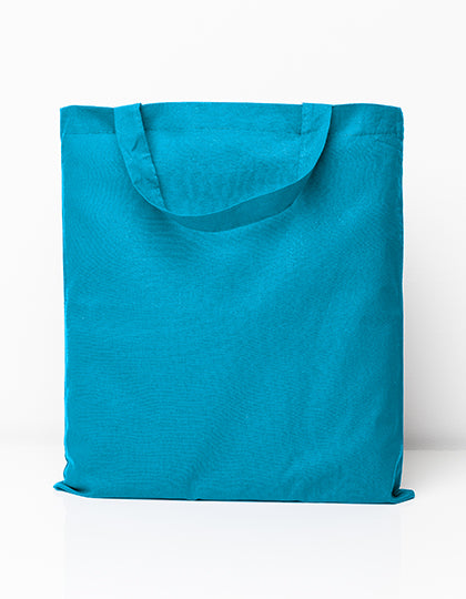 Cotton Bag Colored Short Handles