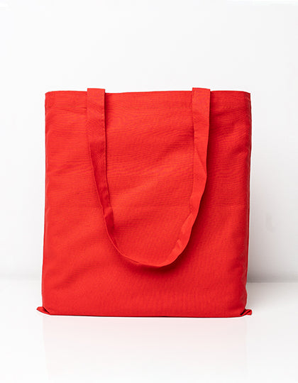 Cotton Bag Colored Long Handles