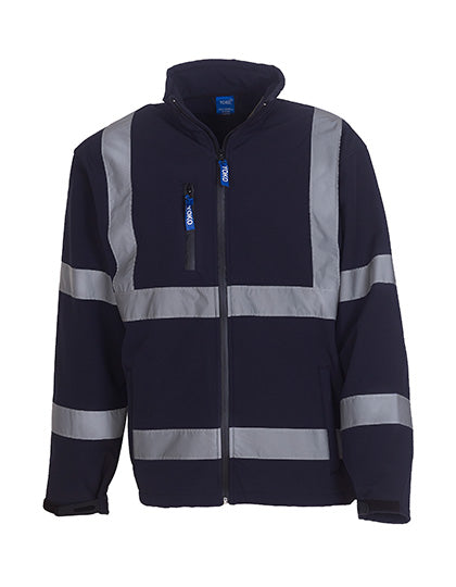 Hi-Vis 2 Bands & Braces Softshell Jacket L-Shop