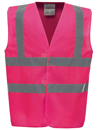 Hi-Vis 2 Bands & Braces Waistcoat L-Shop