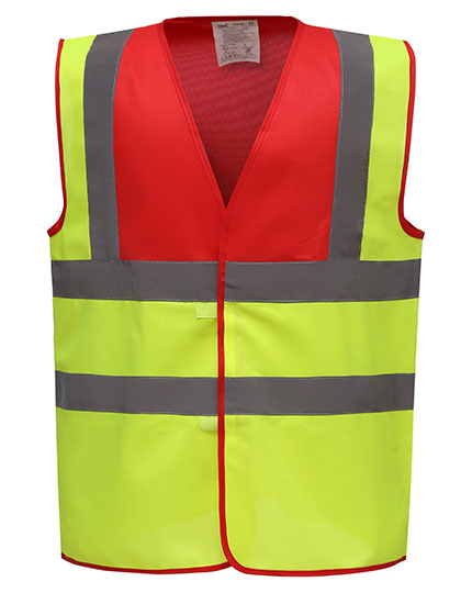 Hi-Vis 2 Bands & Braces Waistcoat L-Shop