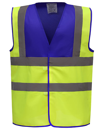 Hi-Vis 2 Bands & Braces Waistcoat L-Shop
