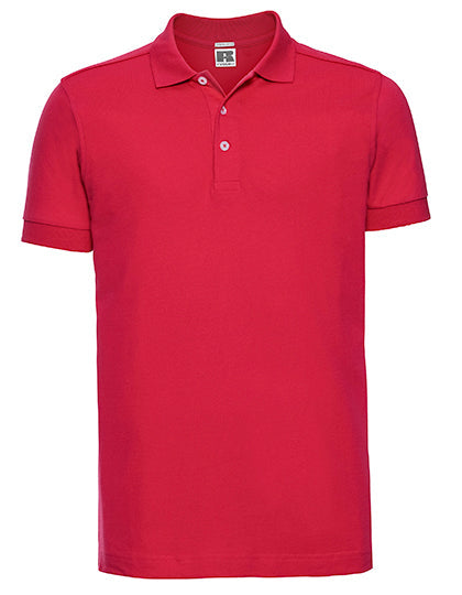 Men's Fitted Stretch Polo L-Shop