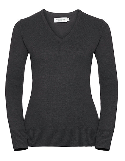 Ladies´ V-Neck Knitted Pullover L-Shop