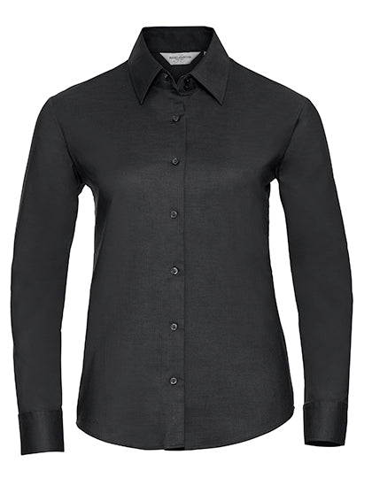 Ladies' Long Sleeve Tailored Oxford Shirt L-Shop