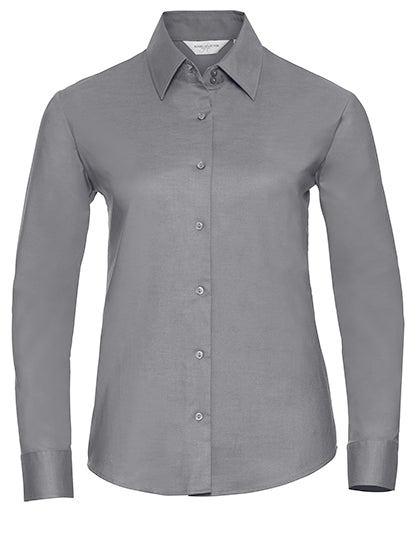 Ladies' Long Sleeve Tailored Oxford Shirt L-Shop