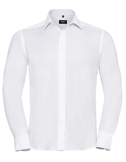 Men's Long Sleeve Tailored Ultimate Non-Iron Shirt L-Shop